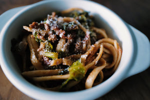 Linguine with Italian Sausage