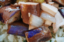 Load image into Gallery viewer, Eggplant and Tofu Stir Fry