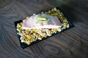 Salmon Bowl with Farro