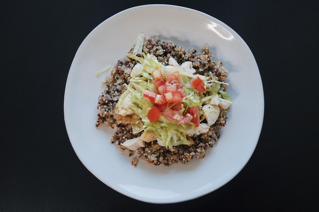 Chicken Chop Chop with Quinoa