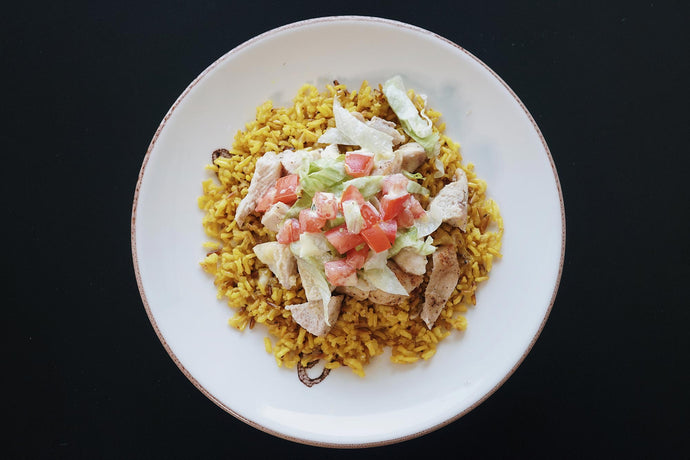 Chicken Chop Chop with Brown Rice