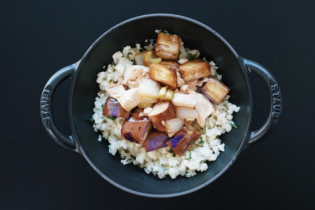 Eggplant and Tofu Stir Fry